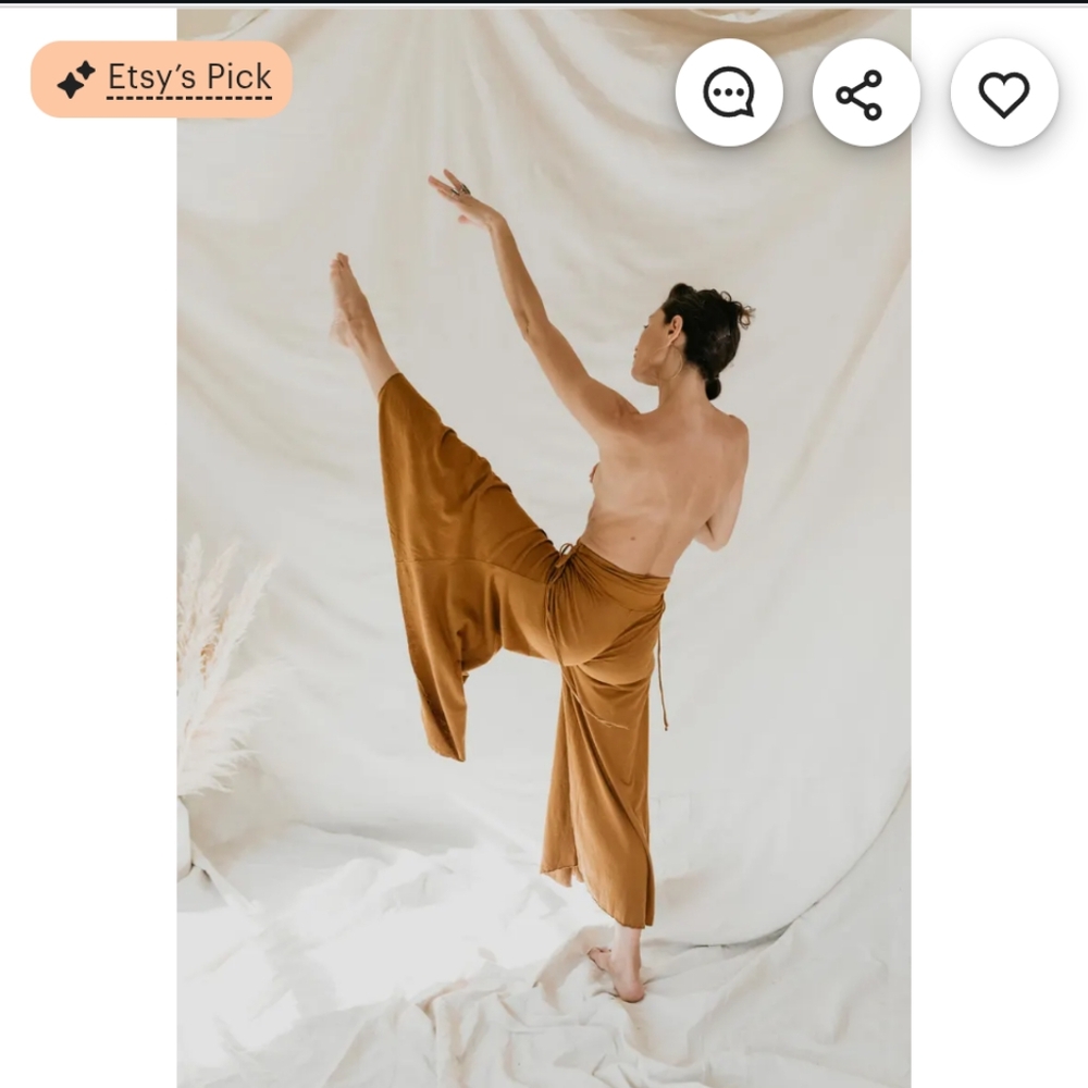 Organic Cotton Flow Pants
